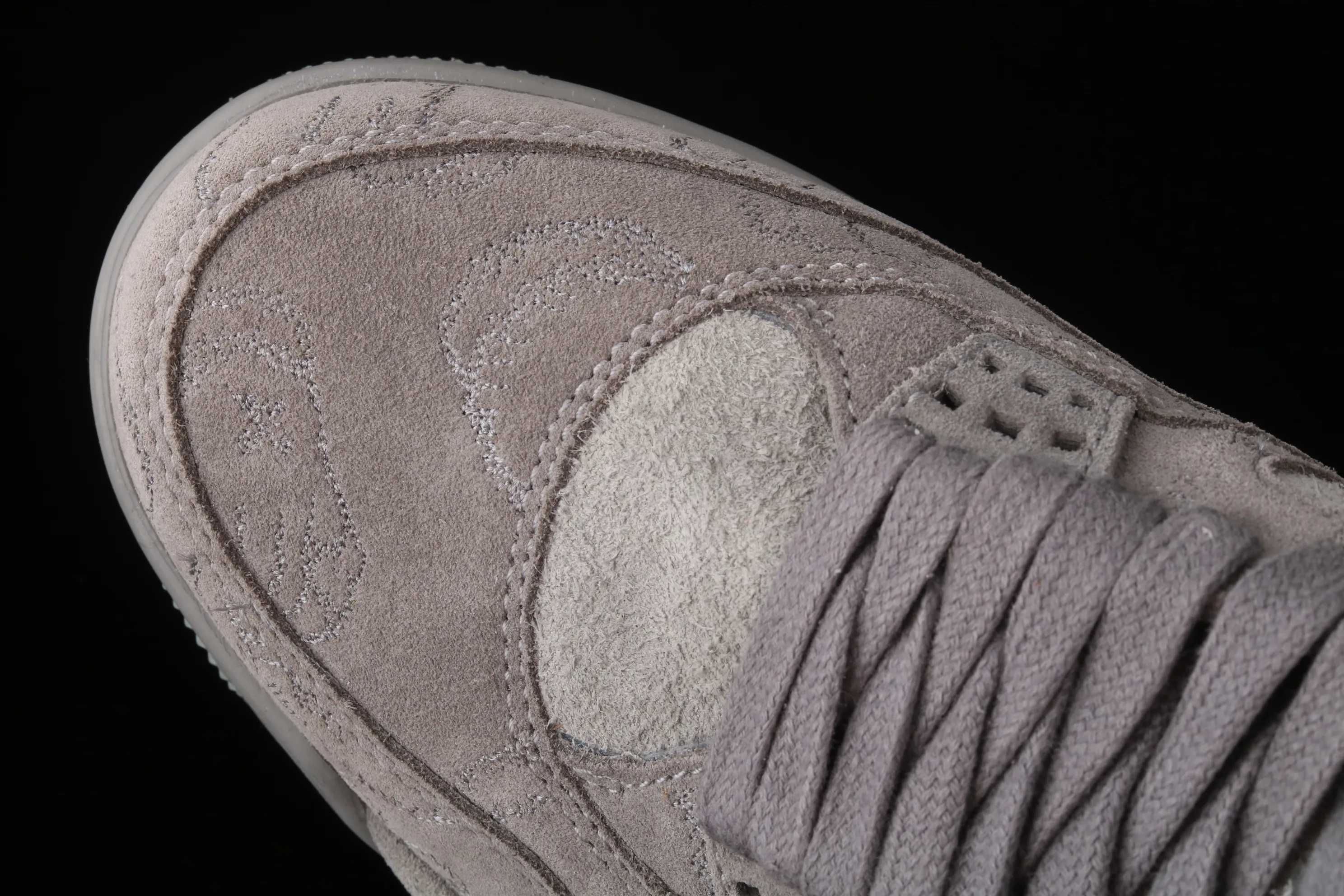 All categories Air Jordan Jordan series basketball shoes Air Jordan 4 Pure original Air Jordan 4 Cool Gray AJ4 Joe 4 cool gray suede luminous bottom basketball shoes 930155-003